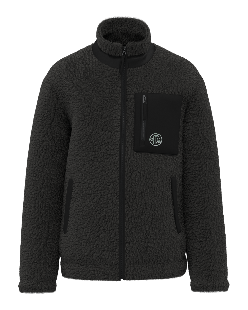 Kuschelige Sherpa Teddy Jacke Unisex