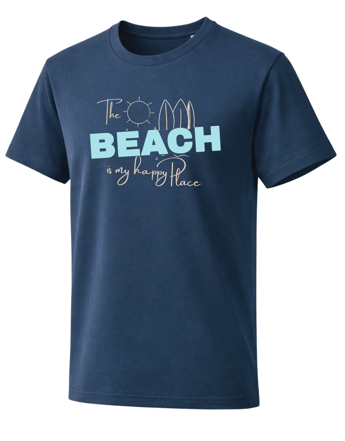 The Beach is my happy Place Unisex T-Shirt